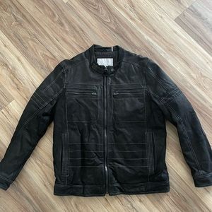 NWOT Wilson Leather Moto Jacket